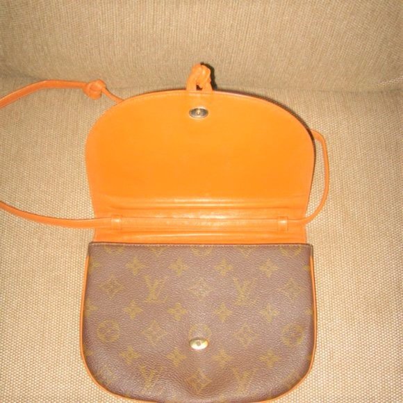❤️ Auth Vintage LOUIS VUITTON LV FRENCH CO Odeon Monogram Knot Flap Bag Purse - Picture 5 of 12